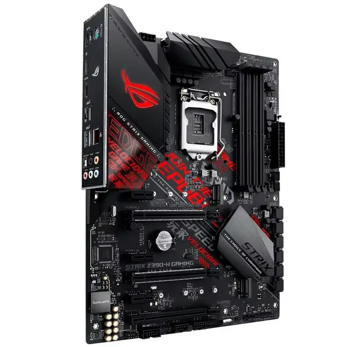 ASUS ROG Strix Z390-H carte mère de jeu LGA1151 ATX DDR4 DP HDMI M.2 USB 3.1 Gen2 Gigabit LAN