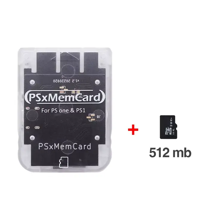 TicKnot PSxMemCard PSX carte mémoire économiser des données carte de jeu pour PlayStation PS1 PS une