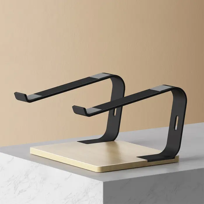 Support ergonomique pour ordinateur portable en alliage d'aluminium