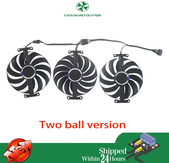 Ventilateur graphique 95MM RX6700XT RX6800 RX6900XT pour carte