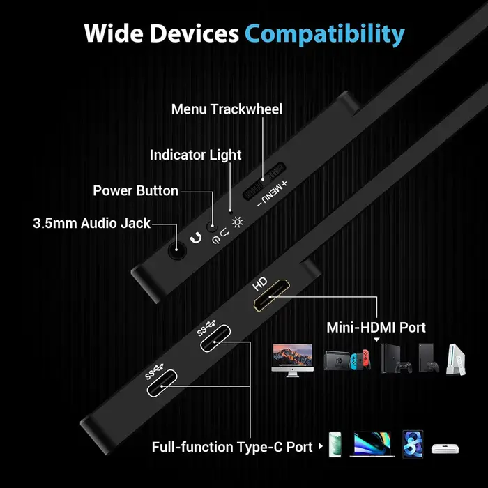 Moniteur portable 4K 15
