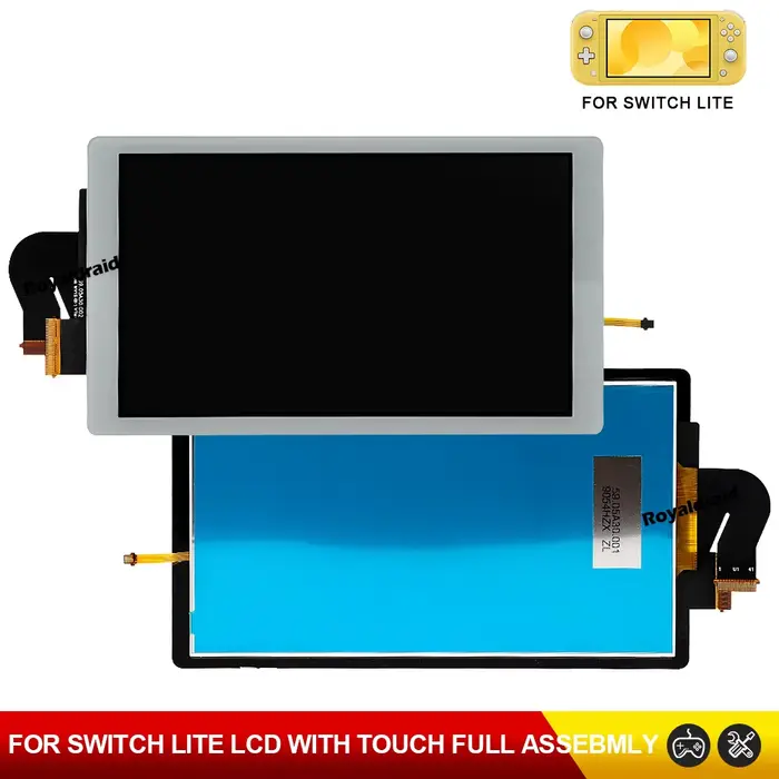 1 pièces écran complet de remplacement pour NS Switch Lite écran LCD + écran tactile assemblage plei
