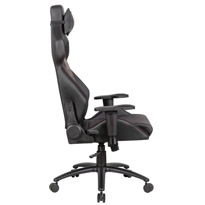 Chaises de bureau pivotantes confortables et réglables avec revêtement en PUC et cuir velours