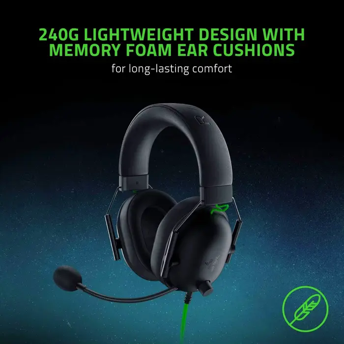 Razer-Casque de jeu filaire BlackShlavabo V2 X