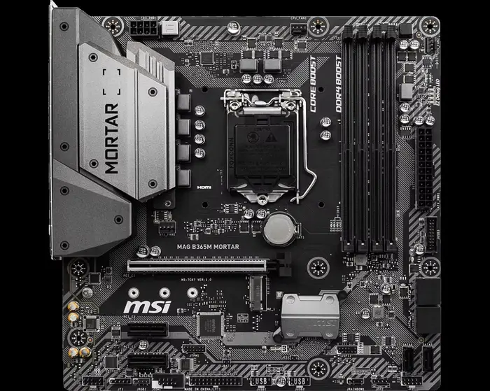 Carte mère MSI MAG B365M MORTAR LGA 1151 Intel B365 Micro ATX
