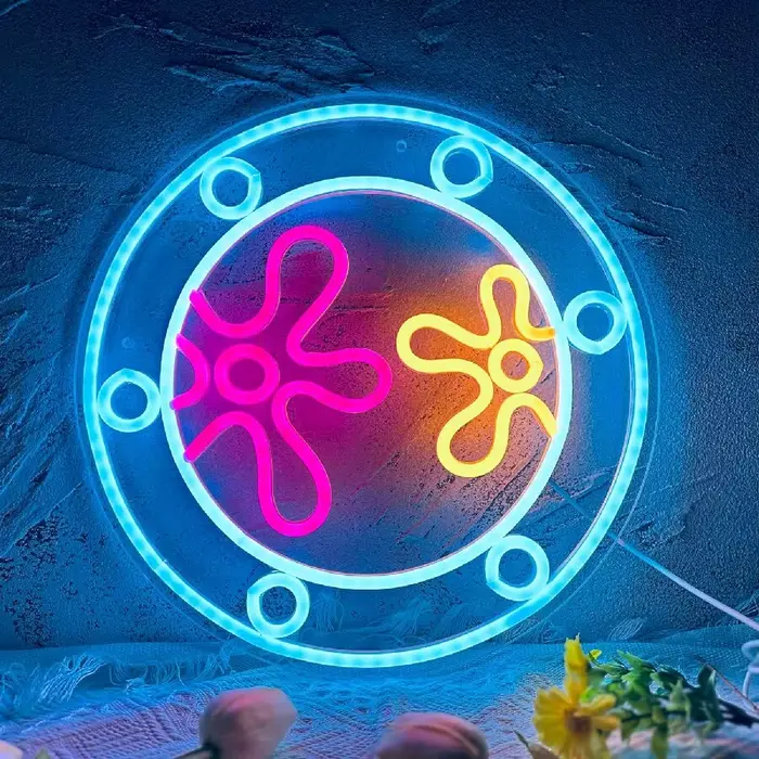 Enseigne au néon de jeu pour la décoration de salle de jeux
