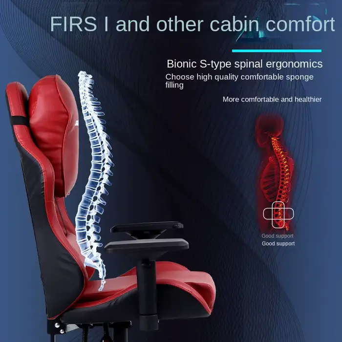 Chaise de jeu rose pour filles, chaise d'ordinateur réglable en hauteur, chaise de bureau confortabl