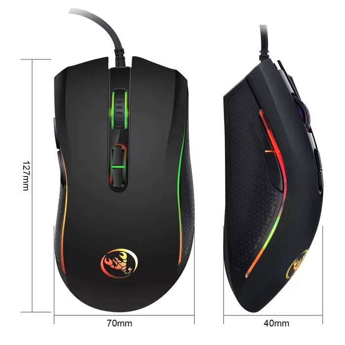 Souris de jeu optique professionnelle haut de gamme