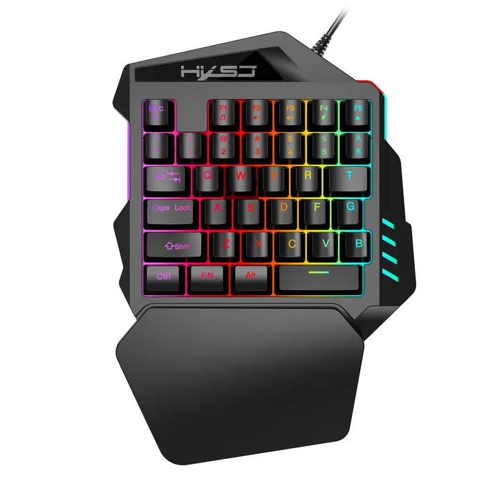 Clavier de jeu ergonomique à une main