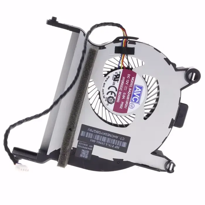 Nouveau ventilateur de refroidissement de processeur pour ordinateur portable pour HP EliteDesk 800 G4 Mini PC de bureau L19561-001 L19564-001 12V 4 broches