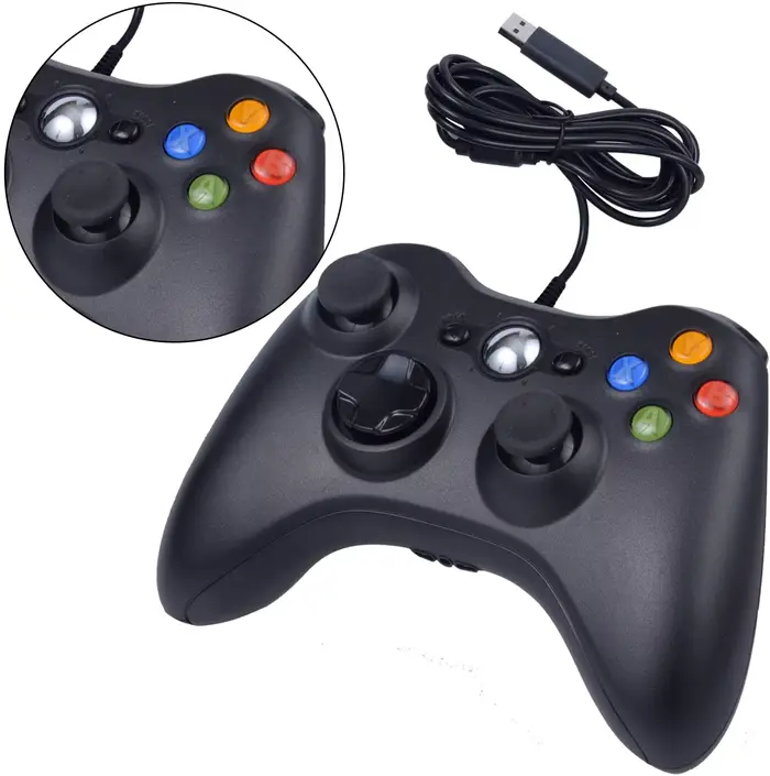 Manette de jeu filaire 360