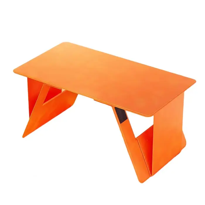 Support d'ordinateur portable pliable et réglable, facile à ranger, pour gagner de l'espace, Support