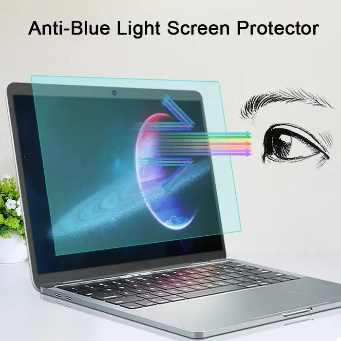 Protecteur d'écran anti-lumière bleue pour ordinateur portable 14 15.6 15 16 11 12 Macbook Air Pro 1