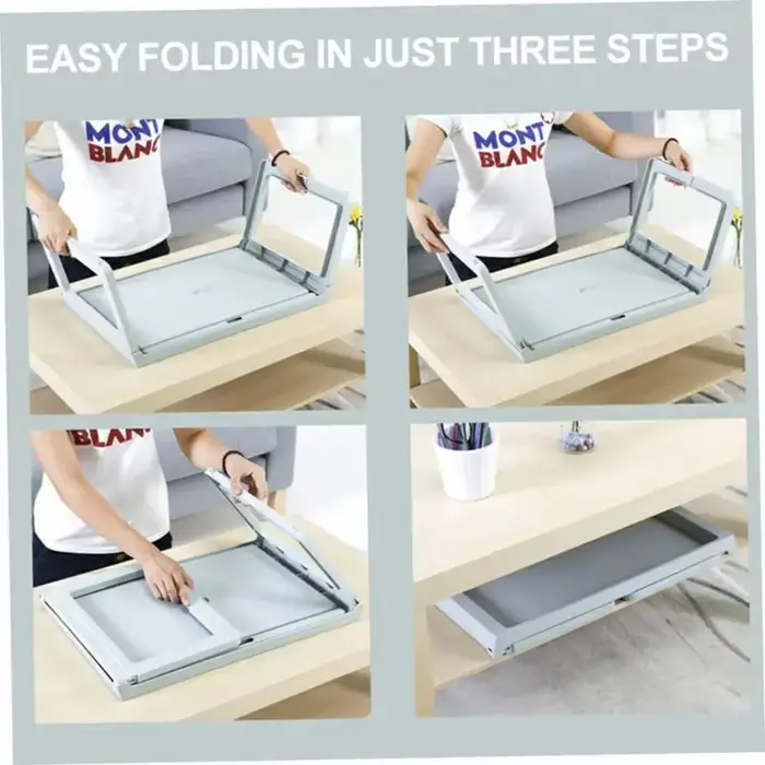 Bureau d'ordinateur portable pliable