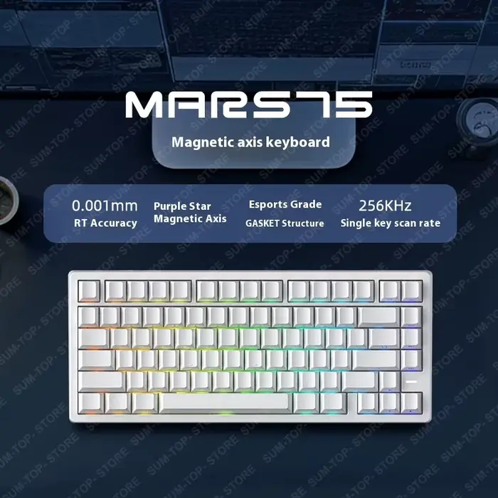 Clavier mécanique magnétique Carotmas MARS75 Mars75 PRO