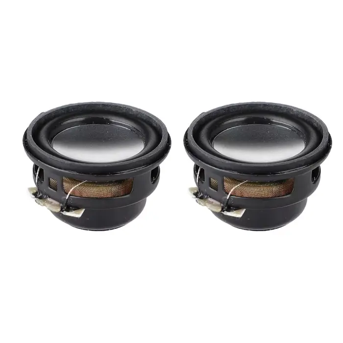 2 pièces Mini haut-parleurs Audio 27MM 4 Ohm 3W basse multimédia haut-parleurs sonores portables Aud