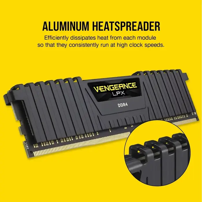 Corsair DDR4 RAM mémoire de bureau vengeance 16GB 8GB 3200MHz 3600MHz