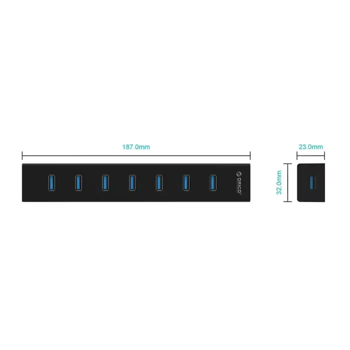 Airies USB 3.0 portable avec distributeur d'alimentation
