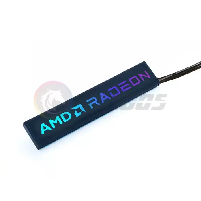 Panneau latéral de carte graphique RGB RTX AMD GeForce GPU modifier 5V 3 broches ARGB AURA SYNC boîtier PC bricolage MOD