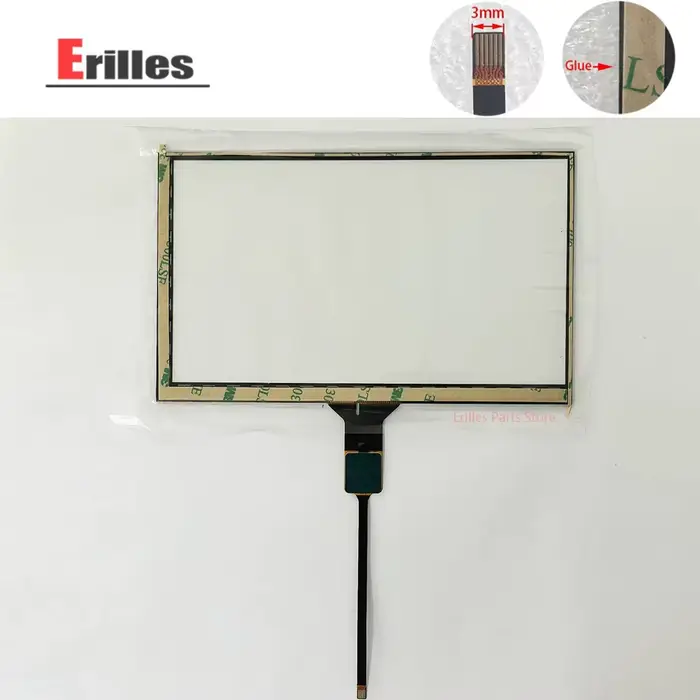 Nouveau 7 pouces 165mm * 100mm 164mm * 99mm 6pin GT911 écran tactile numériseur pour JR-007-01 JR-008-1 voiture DVD navigation