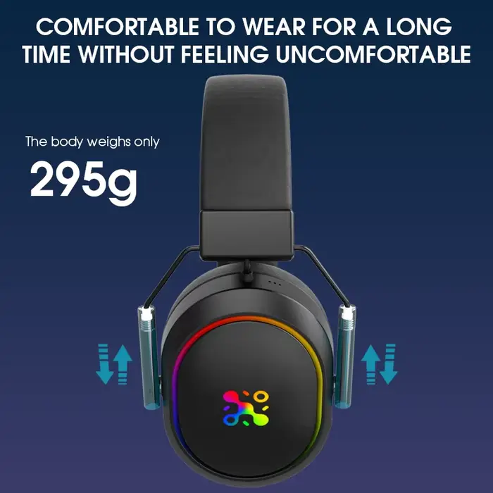 LDON casque de jeu sans fil pour PS5 PS4 Bluetooth 2.4GHz