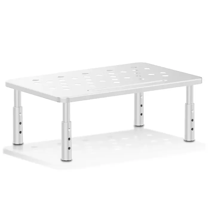 Moniteur d'ordinateur réglable en hauteur, évents de flux d'air, Construction en acier, écran de bur