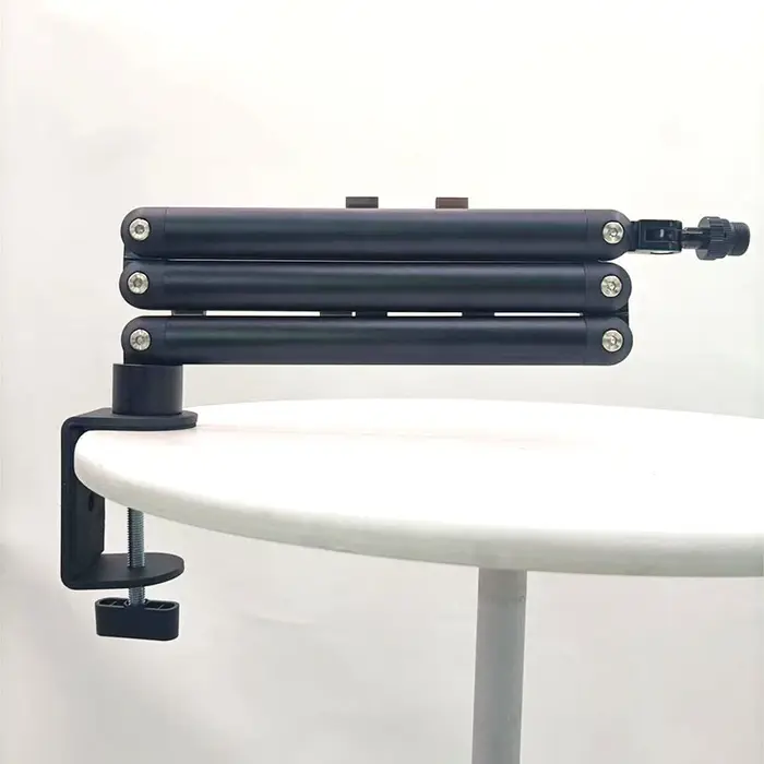 Support de microphone réglable pour bureau