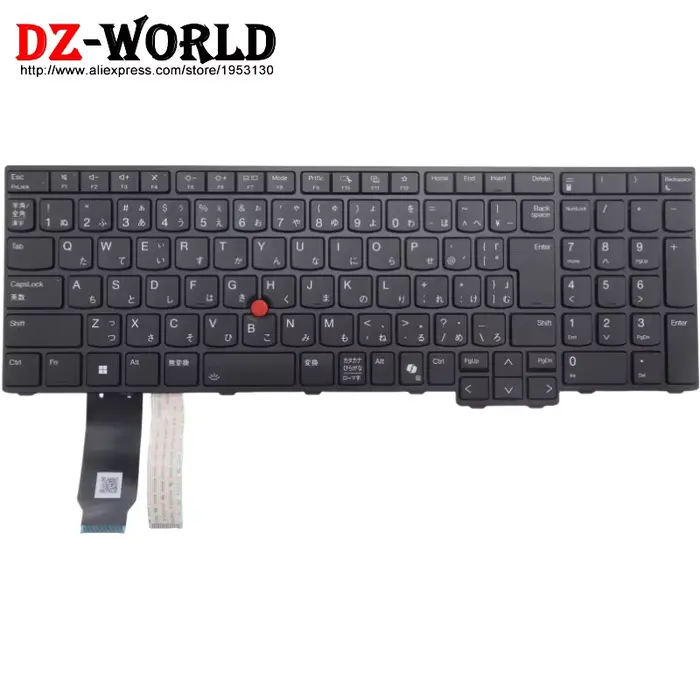 Clavier rétroéclairé pour ordinateur portable Lenovo Thinkpad L16 Gen1 Gen2 T16 Gen3 Gen4 P16S Gen4