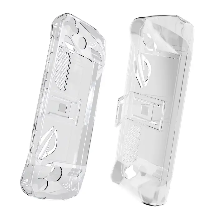 Pour ASUS Rog Ally étui transparent avec support support PC couverture de protection complète coque antichoc pour ROG ALLY accessoires