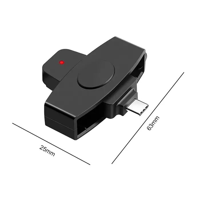 Lecteur de carte intelligent Type-C
