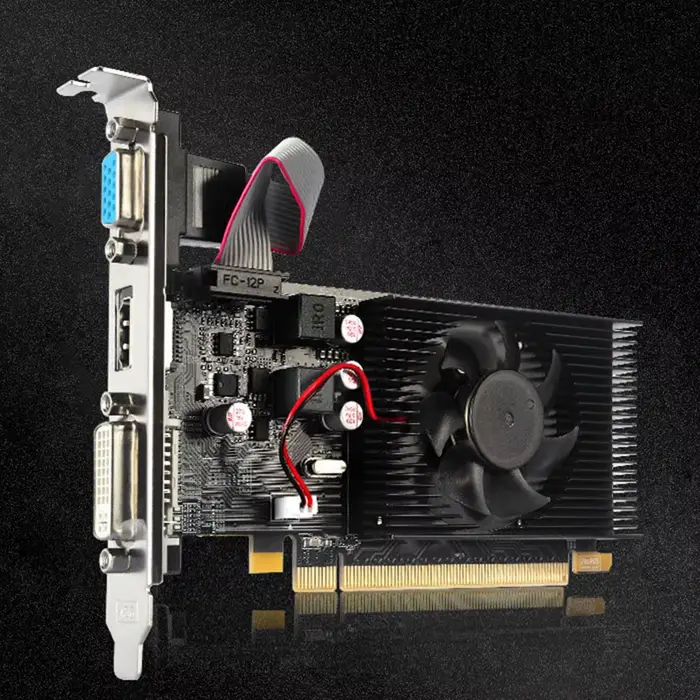 Carte graphique L69A HD7450 64 bits 2 go GDDR3 PCI-E 2.0 X16 carte vidéo VGA DVI-I Compatible HDMI p