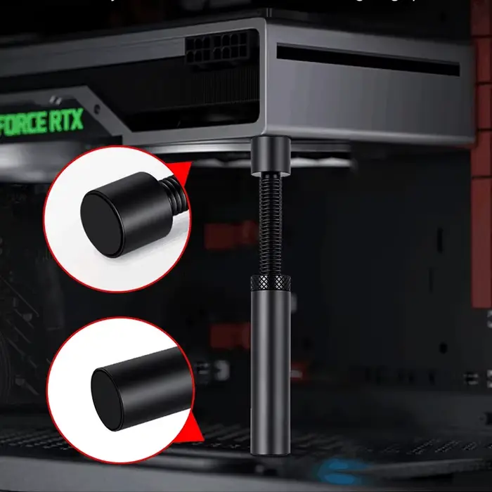 Support GPU en aluminium