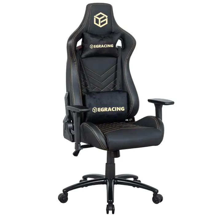 Chaise de jeu PC ergonomique à dossier haut