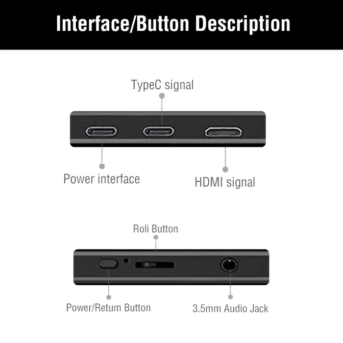 Moniteur tactile portable 16 pouces 2