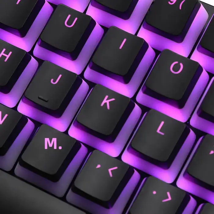 Capuchons de touches pour Corsair Razer SteelSeries Akko Keychron clavier mécanique de jeu Double injection PBT rétro-éclairé Keycap profil OEM Keyset