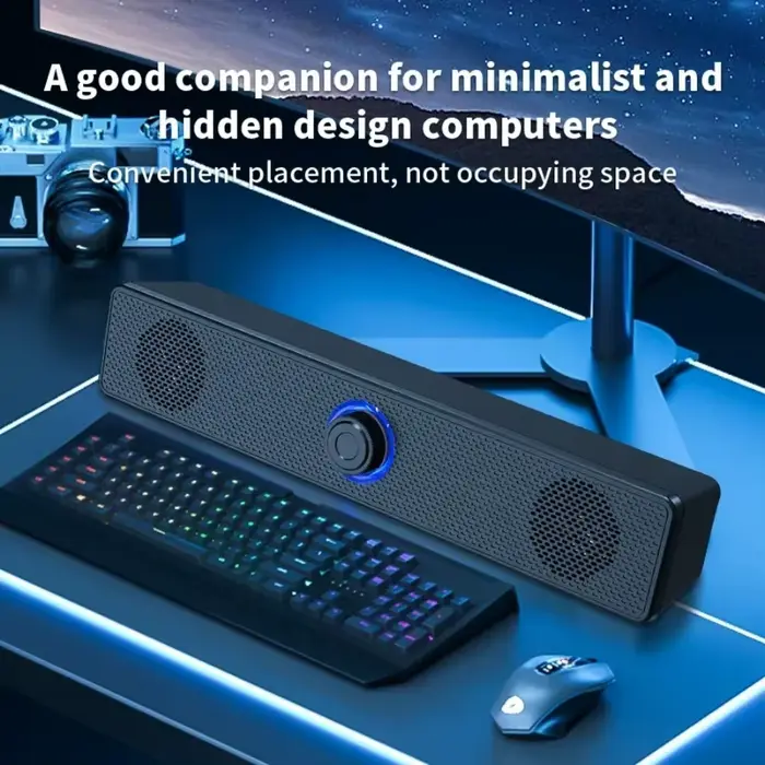 Barre de son sans fil Bluetooth et PC