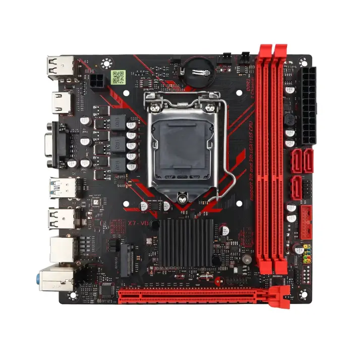 MACHINIST H61 carte mère LGA 1155 DDR3 RAM Compatible avec les CPU Intel Core 2e et 3ème génération prend en charge M.2 NVME SDD