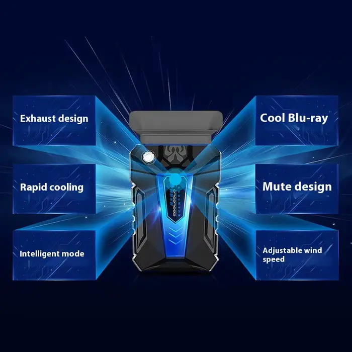 Refroidisseur d'air USB pour ordinateur Portable sous vide