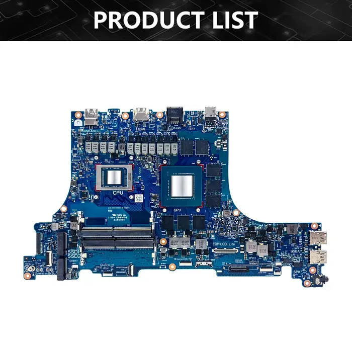 G513Q R9-5900HX RTX3080-V8G Carte Mère Pour ASUS PX513Q G513RS G513QE G713QM G713QR Ordinateur Portable