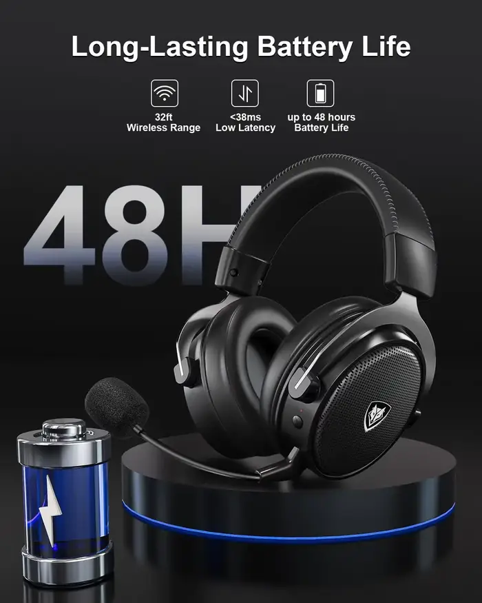 Casques sans fil NUBWO G07 Gamer 2