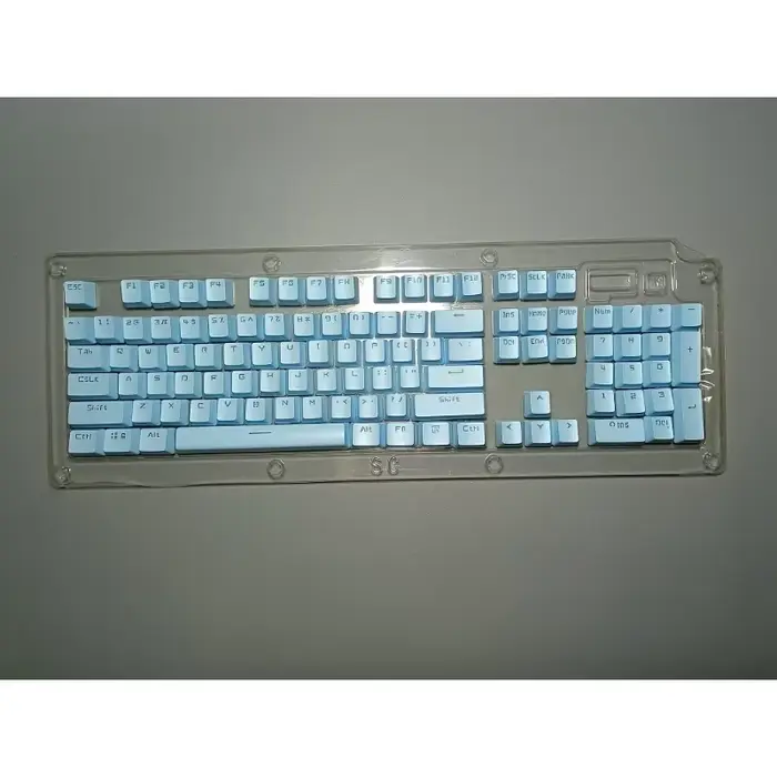 Capuchons de touches transparents Corsair PBT pour K70 K65 K68 K63 K95 K100