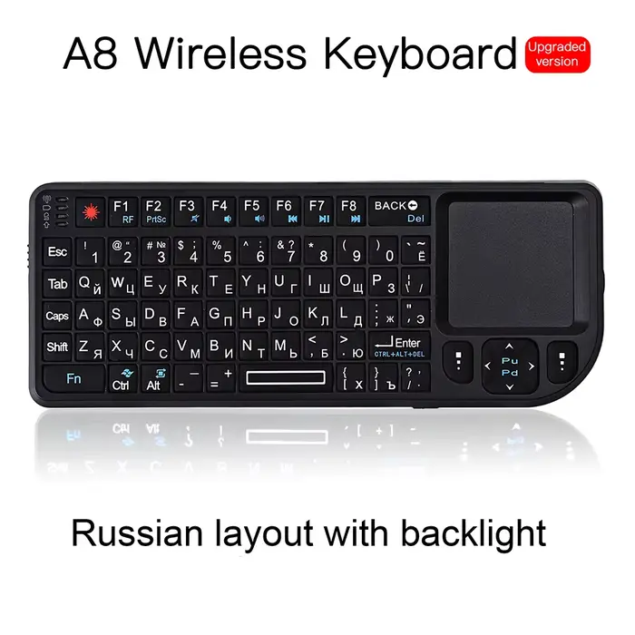 Clavier sans fil 2.4G RF klawiatura 3 en 1