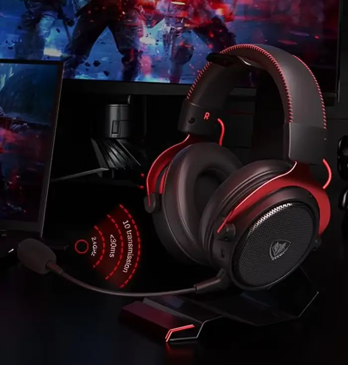 Casque de jeu sans fil NUBWO G07 pour PC