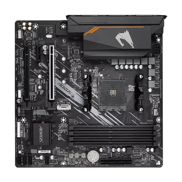 GIGABYTE B550M AORUS ELITE nouvelle carte mère Micro-ATX AMD B550 Socket AM4