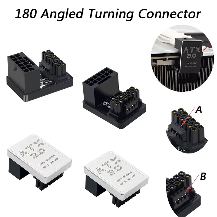 Adaptateur de câble d'alimentation ATX 3.0 12VHPWR
