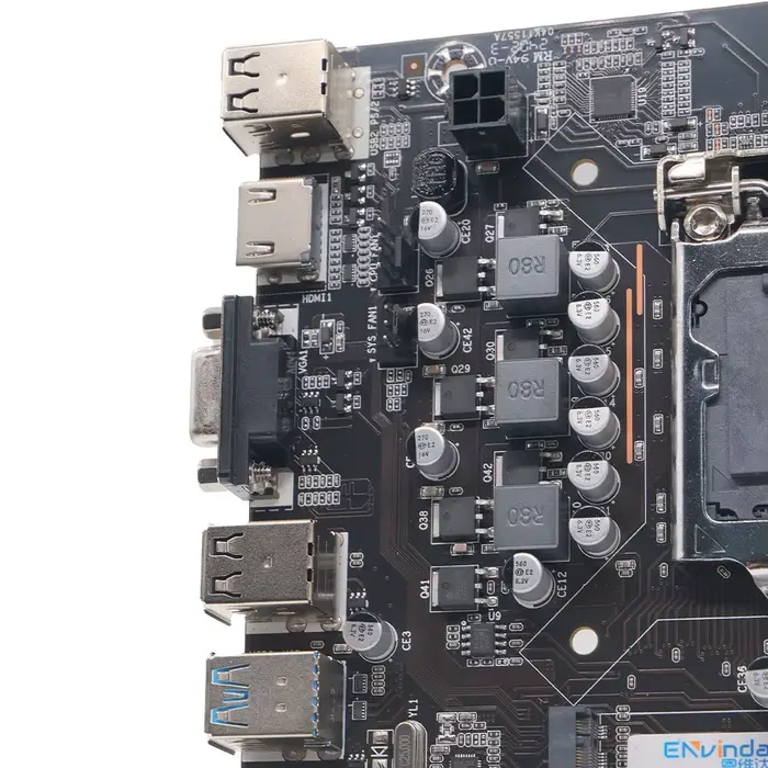 ZSUS B75 carte mère LGA 1155 cartes mères de bureau prenant en charge la RAM DDR3 avec Interface NVME M.2 USB3.0 SATA3.0