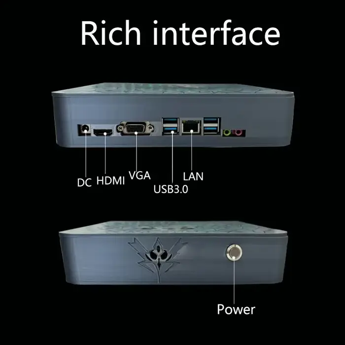 Expérience de jeu ultime - Boîte de jeu AK1 - Système de jeux Windows 11 2T/4T - 8G/16G de RAM avec plus de 70000