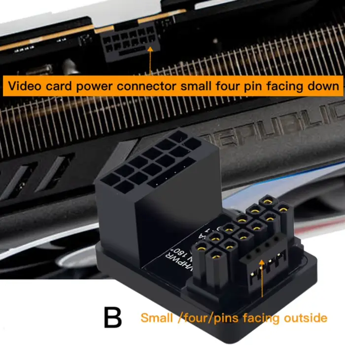 Adaptateur de câble d'alimentation ATX 3.0 12VHPWR