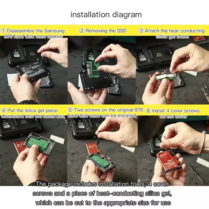 Boîtier de lecteur de carte en alliage aluminium-magnésium pour vloggers
