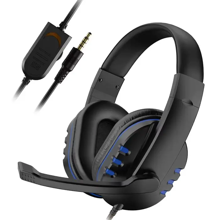 Casque filaire de jeu avec microphone